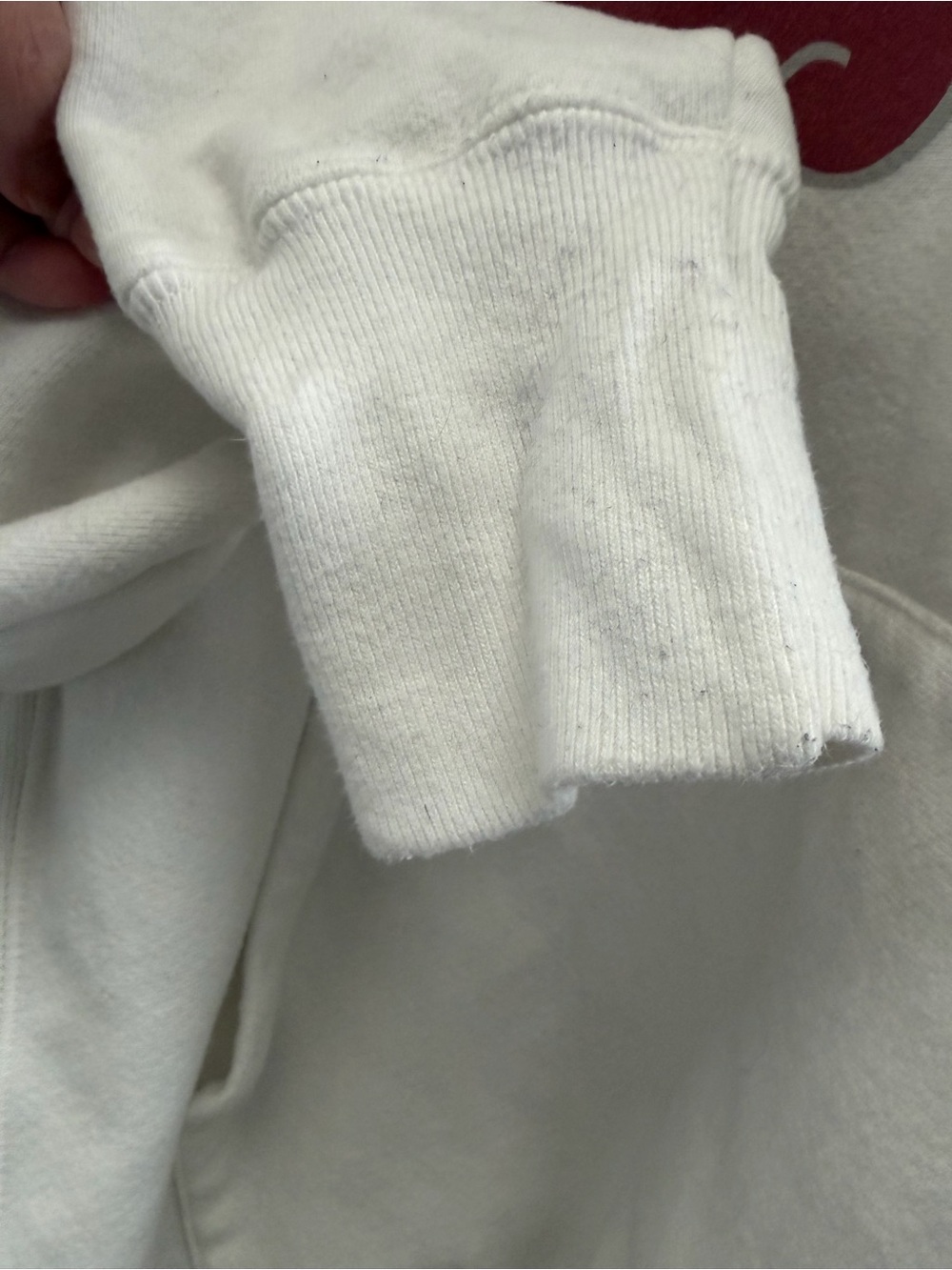 Champion x Naruto White Hoodie EUC - Picture 5 of 5